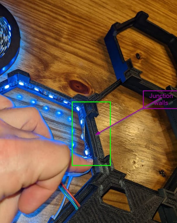 Image 10 from DIY $80 3D Printed Nanoleaf WLED Project (No soldering/cutting!)