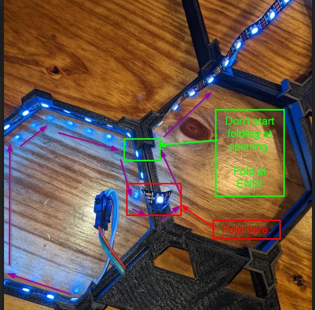 Image 12 from DIY $80 3D Printed Nanoleaf WLED Project (No soldering/cutting!)