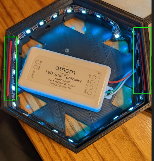 Image 16 from DIY $80 3D Printed Nanoleaf WLED Project (No soldering/cutting!)