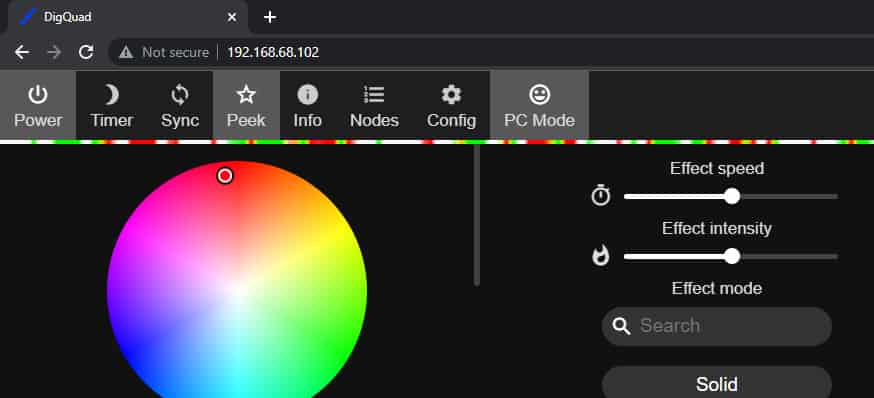 Image 2 from How to Add WLED "Peek" Feature to Home Assistant