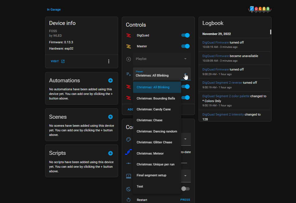 Image 2 from How To Create WLED Preset Buttons